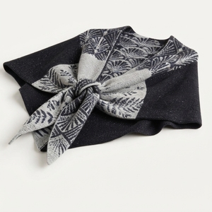 Fabricante de Bufandas y Chales Tejidos con Diseño Personalizado OEM ODM, Manta Cálida y Suave para Invierno, Chales al por Mayor con Flecos y Borlas para Mujer - Product Image 4