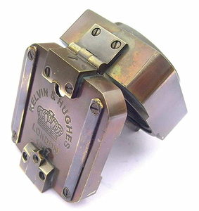 Boussole Lensatic vintage avec couvercle de visée pliable, outil de navigation portable pour la randonnée, le camping, les voyages en plein air - Product Image 2