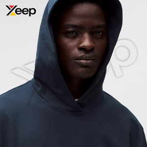 เสื้อฮู้ดดี้ผู้ชาย XEEP Custom Design รุ่นลำลองสำหรับฤดูหนาว  กระเป๋าหน้าพิมพ์ลาย XC-MH-28 ผ้าเจอร์ซีย์ โพลีเอสเตอร์/คอตตอน ทรงปกติ ระบายอากาศได้ดี แห้งเร็ว - Product Image 3