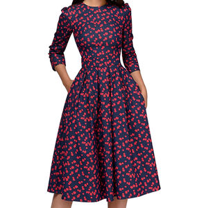 Vestidos de estilo occidental de tela suave, cómodos y transpirables para el verano, vestidos de estilo occidental de diseño minimalista. - Product Image 2