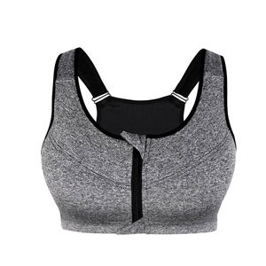 Soutiens-gorge de sport pour femmes grandes tailles avec logo frontal - Soutien élevé, respirant et ajustement flexible pour l'entraînement régulier - Product Image 1
