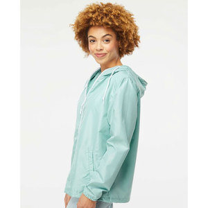Casual Spring Wear Lightweight <b>Travel</b> <b>Jacket</b> Full-Zip Hooded Water-Resistant Lifestyle Active Windbreaker Hoodies - Product Image 4