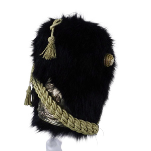 Chapeau en peau d'ours de l'Infanterie de Garde, chapeau napoléonien en peau d'ours, fait main, prix de gros, réglable, chapeau en peau d'ours à prix abordable, OEM personnalisé - Product Image 1