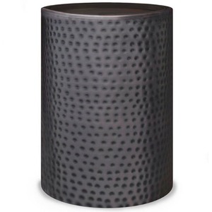 Drift <b>Table</b> Modern Industrial Metal Coffee <b>Table</b> With Textured Finish For Living Room Furniture - Product Image 6