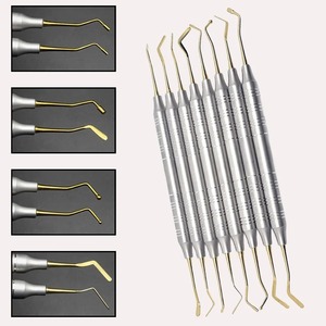 Kit de 8 Espátulas de Resina Compuesta Dental con Relleno de Resina para Reparación y Restauración Dental, Herramientas Profesionales para Dentistas - Product Image 1