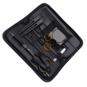 Kit de Peluquería Profesional al por Mayor con Peine y Pinza, Cuchilla de Color Negro de la Mejor Calidad, Kit de Peluquería - Product Image 2