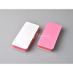 Pulidor de Uñas Coreano 400/3000 Grit 2Way Sandwich, Logotipo Personalizado OEM para Venta al por Mayor en Salones de Belleza - Product Image 1