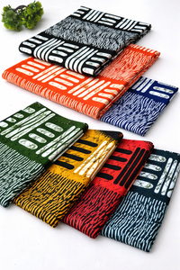 Tissu Ankara Hitjem Export Premium en coton 100% avec motifs floraux 3D et rubans, imprimé africain, pour vêtements de fête et décoration, directement de Libye - Product Image 3