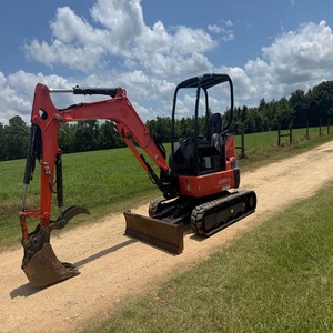 รถขุดขนาดเล็ก Kubota ราคาดีที่สุด รถขุดไฮดรอลิกแบบตีนตะขาบ อุปกรณ์ก่อสร้าง - Product Image 1