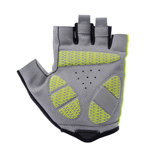 Gants de fitness de haute qualité avec logo personnalisé, en PU, demi-doigts, pour la musculation et la salle de sport - Product Image 2