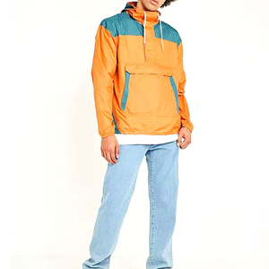 Chaqueta Cortavientos Personalizada con Capucha, Impermeable, Transpirable, para Exteriores, Unisex, Informal, de Invierno, Estilo Urbano, en Varios Colores - Product Image 4
