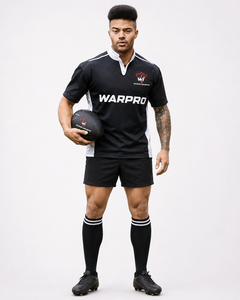 Chaleco Deportivo de Rugby Personalizado Premium, 100% Poliéster, Transpirable, Antihumedad, Antibacteriano, Cuello en V, Sin Mangas, Unisex, Transferencia Térmica - Product Image 3