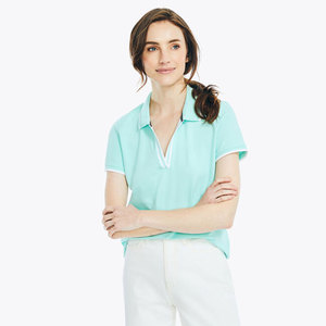 Polo pour femme personnalisé avec logo, manches courtes, en piqué de coton respirant, pour le golf, le sport, les tenues de travail, les uniformes d'équipe, commande en gros - Product Image 5