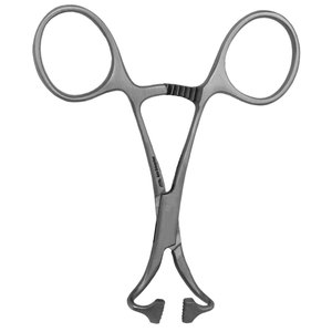 Pinzas para Toallas Quirúrgicas, Instrumento Médico, Pinzas para Toallas de Acero Inoxidable de 5 Pulgadas, No Perforantes, con Dientes Redondeados, Lorna - Product Image 4