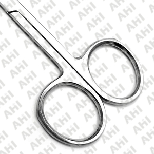 กรรไกรตัดไหมเย็บแผลทางการแพทย์คุณภาพสูง สแตนเลสสตีล ปลายทู่ ขนาด 7 นิ้ว สำหรับผ่าตัดและเย็บแผล - Product Image 6