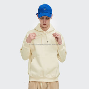 Suéter con capucha de color sólido de lana, sudaderas con capucha lisas personalizadas para hombres, sudaderas con capucha de gran tamaño bordadas Unisex para mujeres, sudaderas con capucha impresas - Product Image 1