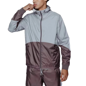 OEM Nylon Windbreaker Nylon Suit Sport Jacket Track Zip up <b>Wind</b> <b>Breaker</b> Street Wear Baggy Pants Customized Wholesale Men - Product Image 5