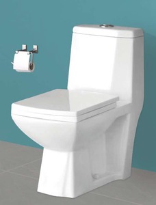 Armario de baño de una pieza con dimensiones de 725x360x675 mm, con sifón en S de 225 mm y un increíble sistema de descarga. - Product Image 2