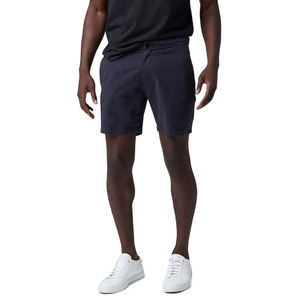 Shorts de sport gris clair pour hommes avec logo personnalisé, séchage rapide, extensibles, pour l'entraînement athlétique et la course à pied, OEM - Product Image 4