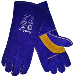 Gants de soudure en cuir de vachette de qualité supérieure, les plus populaires et tendances du moment, pour le travail et la soudure - Product Image 4
