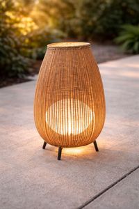 Farol Decorativo de Mimbre Kingwillow para Bodas, Venta al por Mayor, Hecho a Mano, Blanco, Decoración para el Hogar, Personalizado, Puerto de Qingdao - Product Image 3