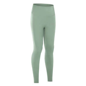 Leggings de sport pour femmes de haute qualité, sensation seconde peau, doux, pour yoga et entraînement, en Spandex/Nylon, extensibles dans les quatre sens - Product Image 5