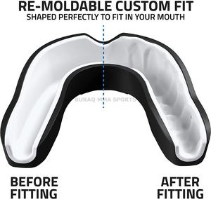 Protège-dents de boxe EVA, protecteur dentaire sportif, matériau de qualité alimentaire - Product Image 4
