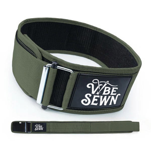 Ceinture de musculation VIBE SEWN réglable et respirante pour l'entraînement en force, unisexe, gris, fermeture à boucle - Product Image 6
