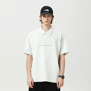 เสื้อโปโลสำหรับผู้ชายน้ำหนัก240กรัม7A ต้านเชื้อแบคทีเรีย solona ปกเสื้อสีบริสุทธิ์เสื้อยืดดวงอาทิตย์ - Product Image 6