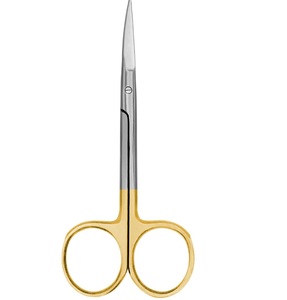 กรรไกรตัดกระจกตาแบบมืออาชีพ ใบมีดตรงคมกริบ เครื่องมือผ่าตัดสำหรับจักษุวิทยาและทันตกรรม เครื่องมือตัดที่มีความแม่นยำสูง ได้รับการรับรองมาตรฐาน ISO - Product Image 1