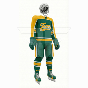 Uniforme de hockey sur glace le plus vendu, service OEM, uniforme de hockey sur glace de qualité supérieure, logo personnalisé, meilleur matériau, nouveau modèle - Product Image 1