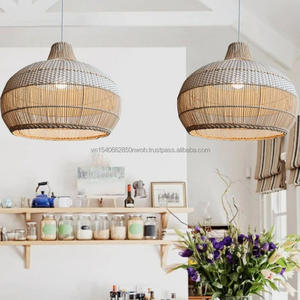 Linterna tejida de ratán hecha a mano 100% para el hogar, restaurante, Hotel, decoración ecológica, venta al por mayor, estilo rústico y asiático - Product Image 4