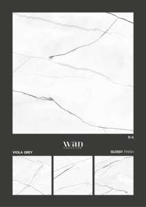 Baldosas de porcelana de alto brillo de 600x600 mm, diseñadas para ofrecer una superficie luminosa, un tono equilibrado y un piso duradero. - Product Image 5