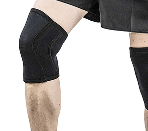 Sports Neoprene <b>Knee</b> Sleeves Pair for Power Lifting Weightlifting Non-Slip Adjustable Unisex Heavy Duty Professional Protection - Product Image 3