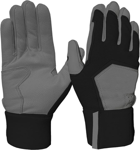Gants de frappe de baseball pour adultes, cuir premium, logo d'équipe personnalisé, haute qualité, durables, respirants, séchage rapide - Product Image 1