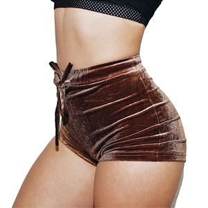 Pantalones cortos ajustados de terciopelo para mujer, Sexy, fabricantes de Pakistán, venta al por mayor, de verano - Product Image 1