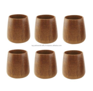 Accueil Hôtel Verre Verre Verre Bois Naturel Bonne Qualité Meilleur Bois Verre Fête De Mariage De L'Inde - Product Image 5