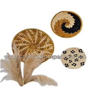 Elegante Decoración Artesanal Art Deco, Multifuncional, de Bambú, Ratán, Mimbre y Cuerda de Seagrass, para Colgar en la Pared, Estilo Still Life, para Pascua - Product Image 5