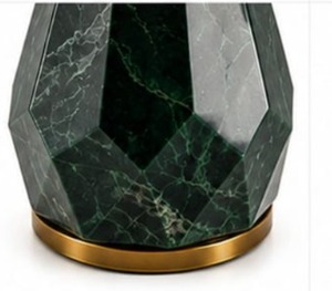 Green Marble Metal Incense Burner Green Onyx Incense Holder Luxury Stone Bakhoor Burner Metal <b>Oud</b> Incense Burner Handmade Marble - Product Image 5