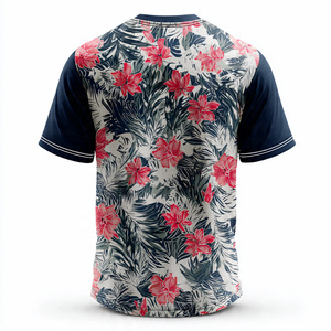 Camisetas de Béisbol Sublimadas de Alta Calidad, Manga Corta, Ropa Deportiva Elástica para Hombre, Uniformes de Equipo Personalizados Resistentes a la Decoloración - Product Image 6