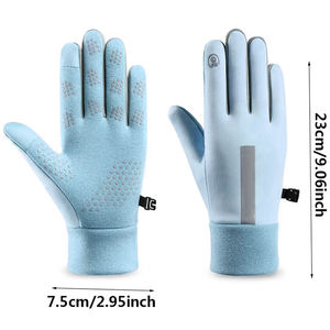 Gants de moto professionnels personnalisés pour la course, les sports d'hiver, la course à pied et le vélo, avec écran tactile et antidérapants - Product Image 6