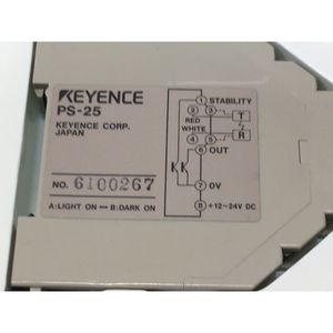 เซ็นเซอร์โฟโตอิเล็กทริก KEYENCE PS-25, 162265 - อุปกรณ์และอะไหล่เซมิคอนดักเตอร์ระดับโลกที่เชื่อถือได้ - Product Image 3