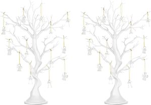 Centre de table de Noël personnalisable et impressionnant, avec des éléments décoratifs rustiques, pour une mise en scène festive de la table. - Product Image 3