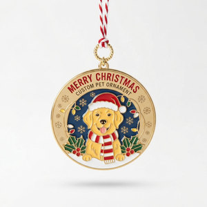 Adornos Navideños de Metal Personalizados con Acabado Antiguo para Destinos, Eventos y Tiendas de Regalos Navideños - Product Image 3