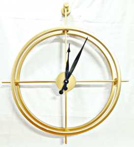 Classic Modern Metal Wall <b>Clock</b> Round <b>Digital</b> Mechanical Silent Luminous Design for Living Room Hanging Decor - Product Image 5