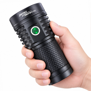 Linterna Recargable Profesional ZeroBeam F50 de 6 LED, 17000 Lúmenes, Impermeable IPX8, Alcance de 560 m, Cristal Mineral Templado, USB-C - Product Image 1