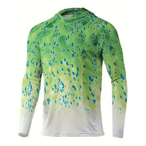 เสื้อตกปลาแขนยาวมีฮู้ดแห้งเร็วเสื้อตกปลาระบายความร้อนเสื้อตกปลา - Product Image 3