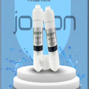 Cartucho de Filtro en Línea JOZON de 5 Micras PP Spun + Carbón 800 IV, Rosca Compatible con Purificador de Agua por Ósmosis Inversa de 2200 Galones - Product Image 1