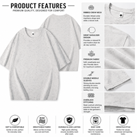 T-shirts pour hommes, style tendance, taille personnalisée, meilleure qualité, en stock, surdimensionnés, 100% coton