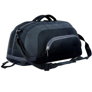 Bolsa de Viaje Deportiva Negra Premium con Correa de Hombro Ajustable, Asas Dobles, Amplio Espacio de Almacenamiento y Bolsillo Frontal Utilitario - Product Image 2